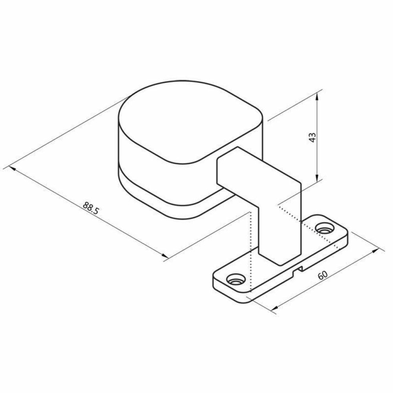 Deko-Light Möbelaufbauleuchte, Gienah, 3,2 W, 3000 K, Silber, Stromkonstant, 9 V/DC, Bemessungsstrom: 350 mA