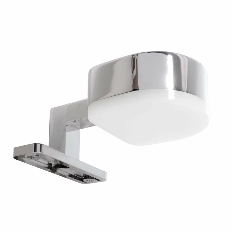 Deko-Light Möbelaufbauleuchte, Gienah, 3,2 W, 3000 K, Silber, Stromkonstant, 9 V/DC, Bemessungsstrom: 350 mA