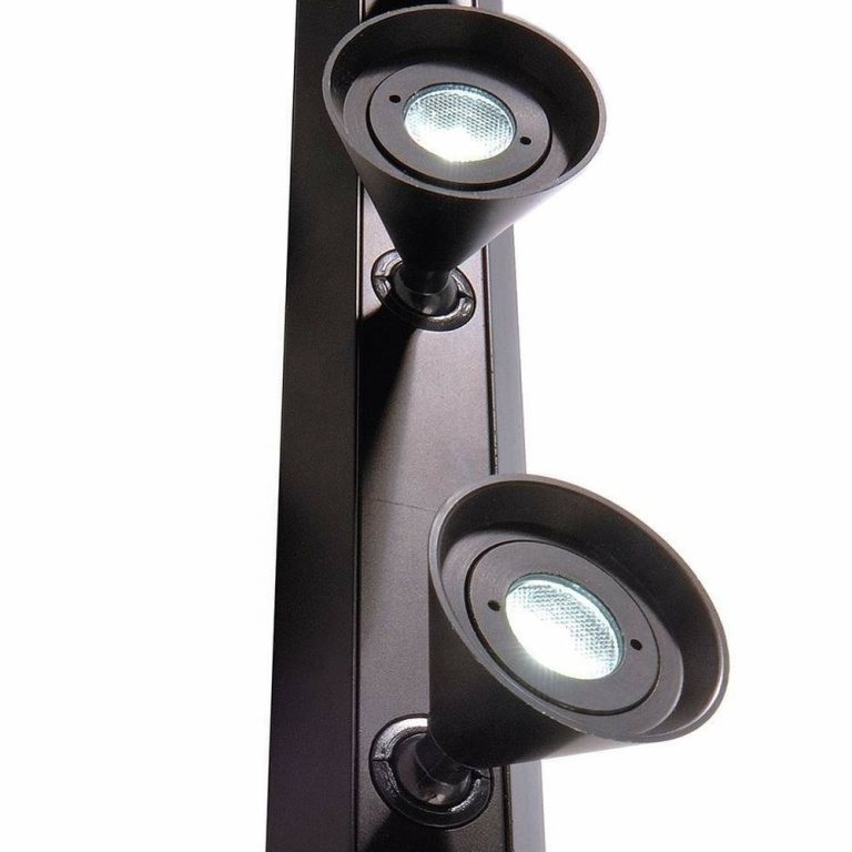 Deko-Light Displayleuchte, Karva IV 350 mm, 4,8 W, 6000 K, Schwarz, Spannungskonstant, 24 V/DC