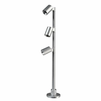 Deko-Light Vitrinenleuchte, Herculis Triple 250 mm, 3 W, 3000 K, Silber, Stromkonstant, 9 V/DC, Bemessungsstrom