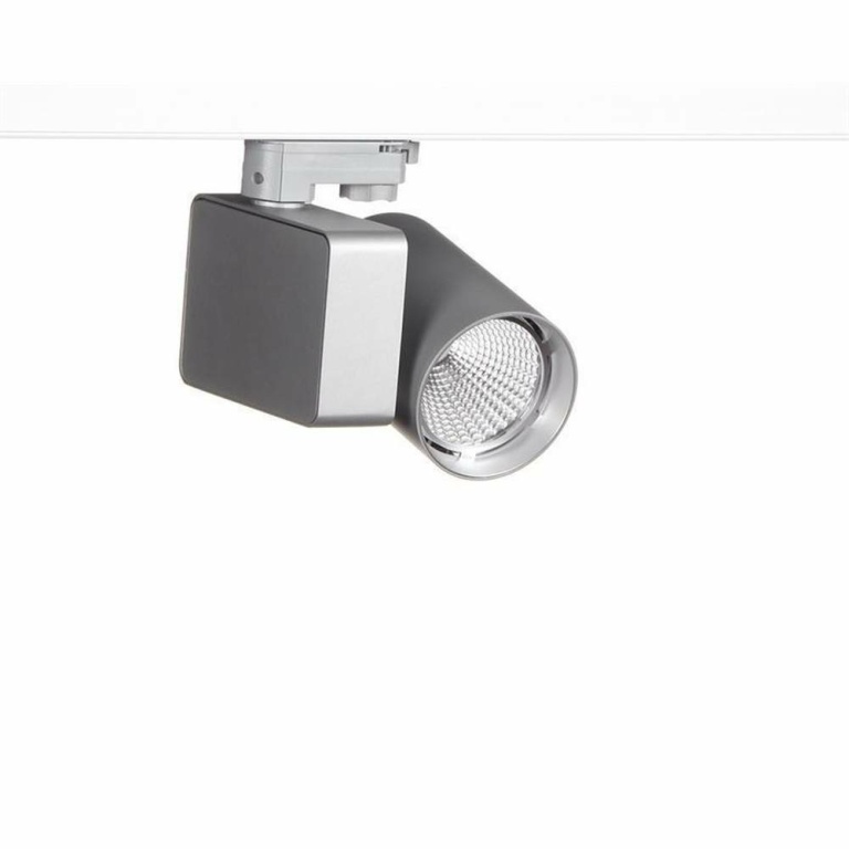 Deko-Light 3-Phasen-Spot, Nihal, 33 W, DIM, 4000 K, Silber, 220-240 V/AC, 50 / 60 Hz