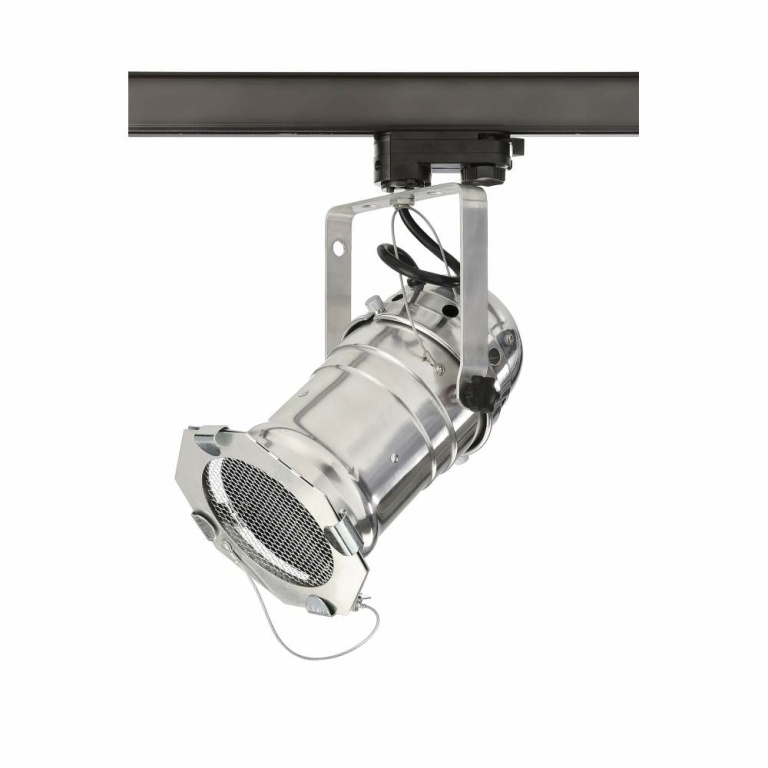 Deko-Light 3-Phasen-Spot, Studio PAR 30, 1x max. 42 W E27, Silber, 220-240 V/AC, 50 / 60 Hz