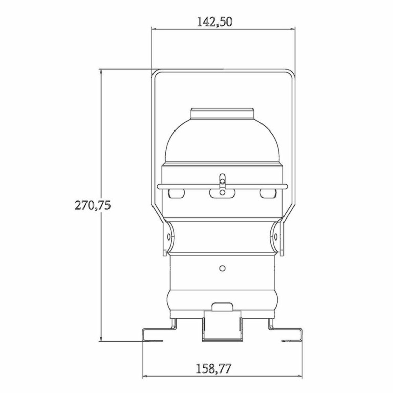 Deko-Light 3-Phasen-Spot, Studio PAR 30, 1x max. 42 W E27, Silber, 220-240 V/AC, 50 / 60 Hz