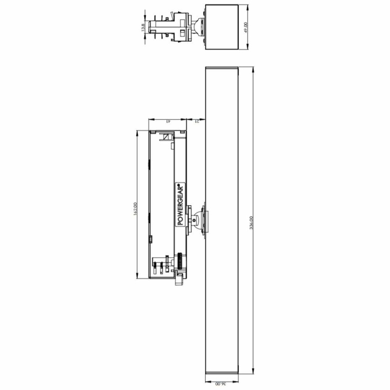 Deko-Light 3-Phasen-Spot, Alnitak 25, 34 W, 3000 K, Weiß, 220-240 V/AC, 50 / 60 Hz