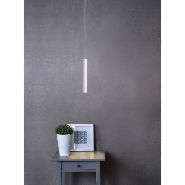 Deko-Light 3-Phasen-Pendelleuchte, Slim, 5 W, 3000 K, Weiß, 200-240 V/AC, 50 / 60 Hz