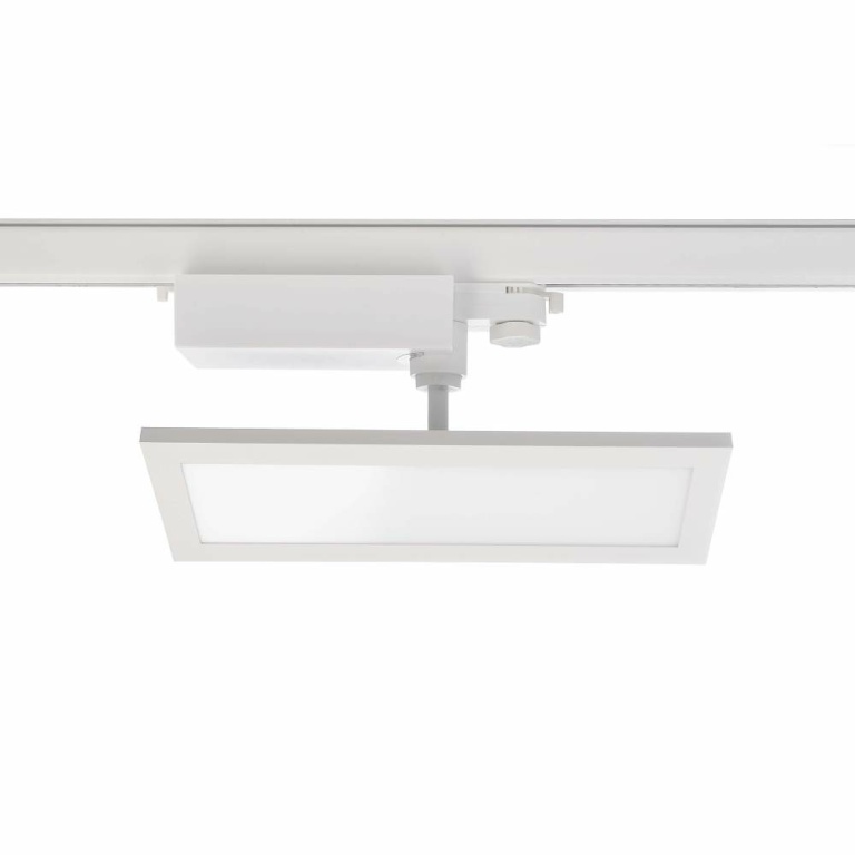 Deko-Light 3-Phasenleuchte, Panel Track Light, 20 W, 3000 K, Weiß, 110-240 V/AC, 50 / 60 Hz