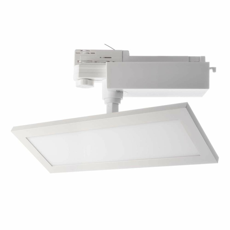 Deko-Light 3-Phasenleuchte, Panel Track Light, 20 W, 3000 K, Weiß, 110-240 V/AC, 50 / 60 Hz