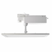 3-Phasenleuchte, Panel Track Light, 20 W, 3000 K, Weiß, 110-240 V/AC, 50 / 60 Hz