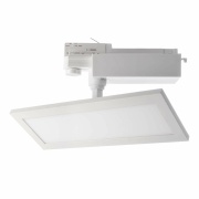 3-Phasenleuchte, Panel Track Light, 20 W, 3000 K, Weiß, 110-240 V/AC, 50 / 60 Hz