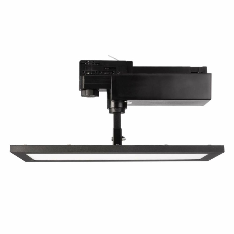 Deko-Light 3-Phasenleuchte, Panel Track Light, 20 W, 3000 K, Schwarz, 110-240 V/AC, 50 / 60 Hz