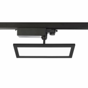 3-Phasenleuchte, Panel Track Light, 20 W, 3000 K, Schwarz, 110-240 V/AC, 50 / 60 Hz