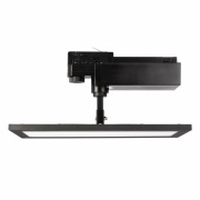 3-Phasenleuchte, Panel Track Light, 20 W, 3000 K, Schwarz, 110-240 V/AC, 50 / 60 Hz