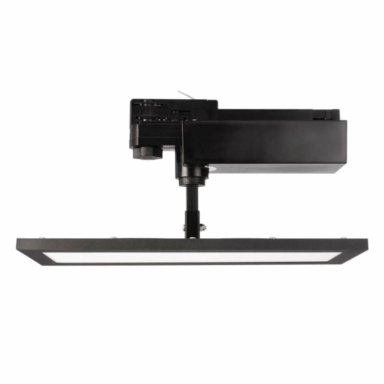 Deko-Light 3-Phasenleuchte, Panel Track Light, 20 W, 4000 K, Schwarz, 110-240 V/AC, 50 / 60 Hz