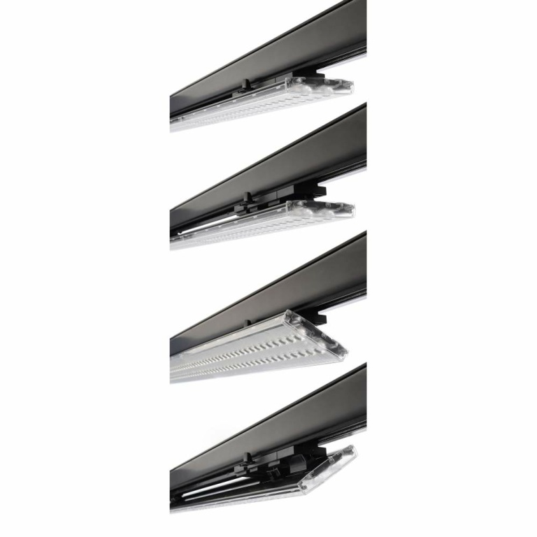 Deko-Light 3-Phasenleuchte, Linear Pro, Tilt, 50 W, 4000 K, Schwarz, 220-240 V/AC, 50 / 60 Hz