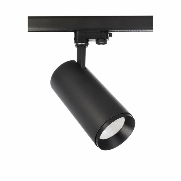 Deko-Light 3-Phasen-Spot, Lucea, Tilt, 40 W, DIM, 4000 K, Schwarz, 200-240 V/AC, 50 / 60 Hz