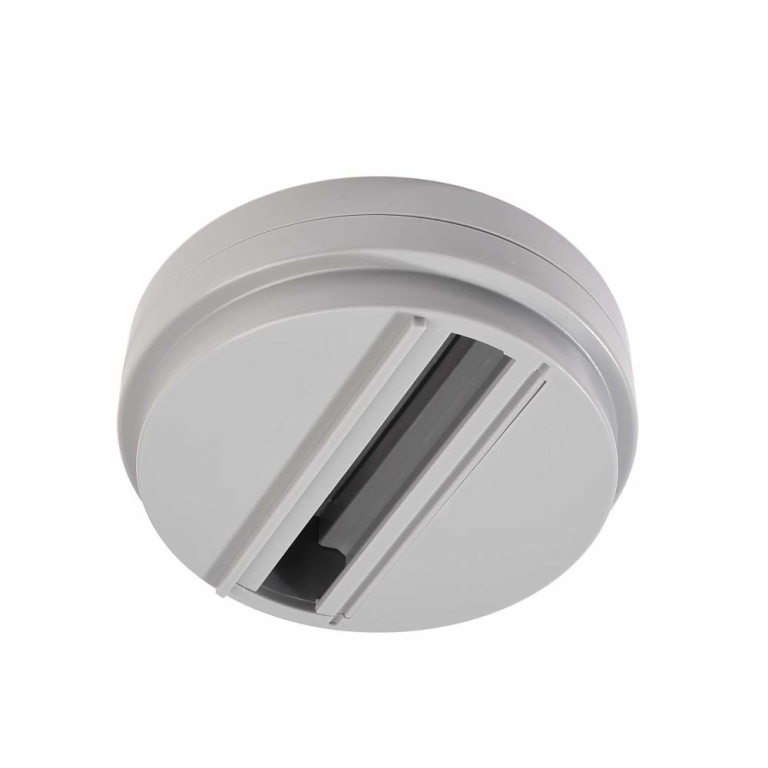 Deko-Light 3-Phasen Schienensystem, D Line Aufbau-Adapter für Leuchten, Fenstergrau RAL 7040, 220-240 V/AC