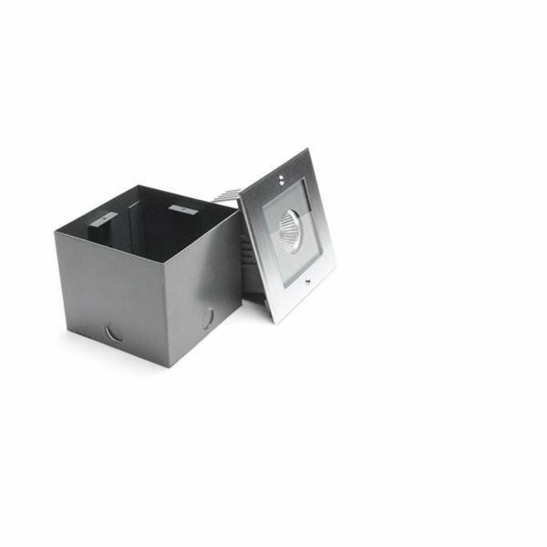 Deko-Light Bodeneinbauleuchte, Square COB I, 7,7 W, 3000 K, Silber, 220-240 V/AC, 50 / 60 Hz