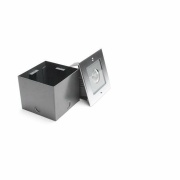 Bodeneinbauleuchte, Square COB I, 7,7 W, 3000 K, Silber, 220-240 V/AC, 50 / 60 Hz