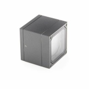 Deckenaufbauleuchte, Mob Square II, 1x max. 9 W GX53, Anthrazit, 220-240 V/AC, 50 / 60 Hz