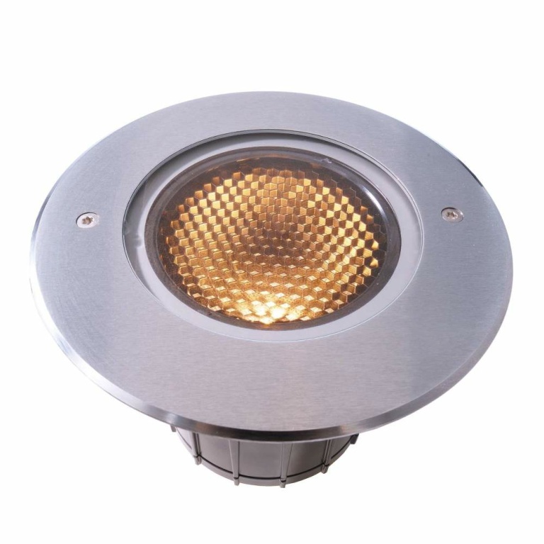 Deko-Light Bodeneinbauleuchte, COB 12 Soft, 14,5 W, 3000 K, Silber, 220-240 V/AC, 50 / 60 Hz