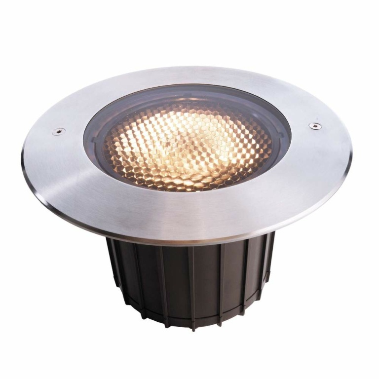 Deko-Light Bodeneinbauleuchte, COB 25 Soft, 29 W, 3000 K, Silber, 220-240 V/AC, 50 / 60 Hz