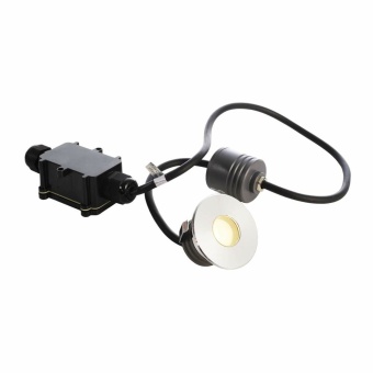 Deko-Light Bodeneinbauleuchte, Peacock, 2 W, 3000 K, Silber, 220-240 V/AC, 50 / 60 Hz