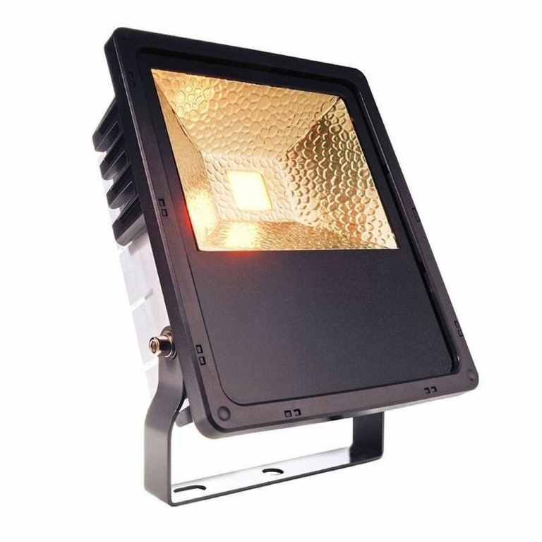 Deko-Light Fluter, Flood COB Amber, 50 W, 1700 K, Anthrazit, 110-240 V/AC, 50 / 60 Hz