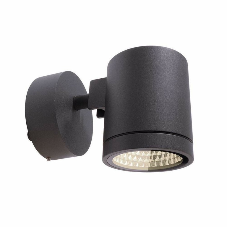 Deko-Light Wandaufbauleuchte, Mobby II, 10 W, DIM, 3000 K, Schwarz, 220-240 V/AC, 50 / 60 Hz