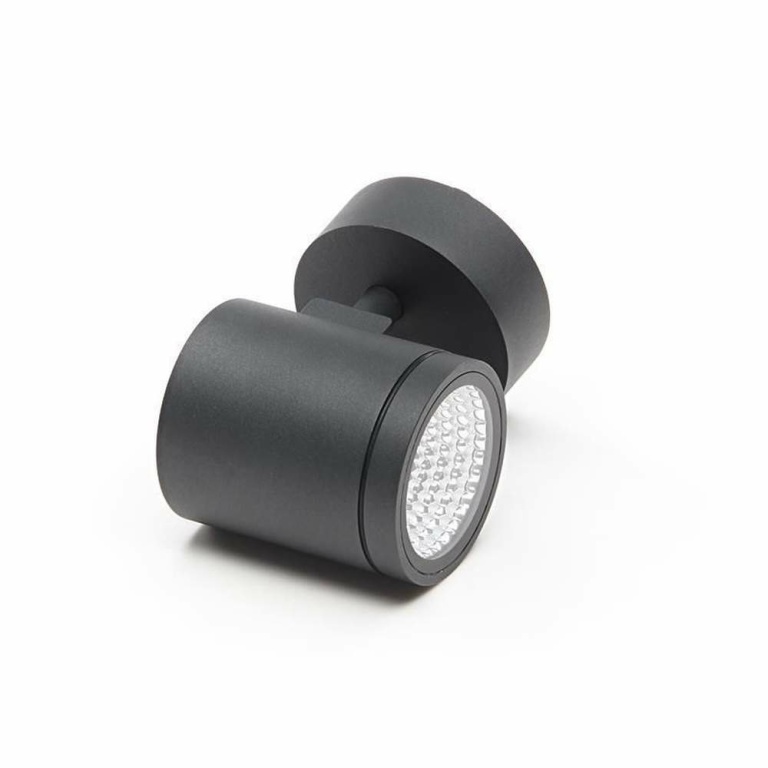 Deko-Light Wandaufbauleuchte, Mobby II, 10 W, DIM, 3000 K, Schwarz, 220-240 V/AC, 50 / 60 Hz