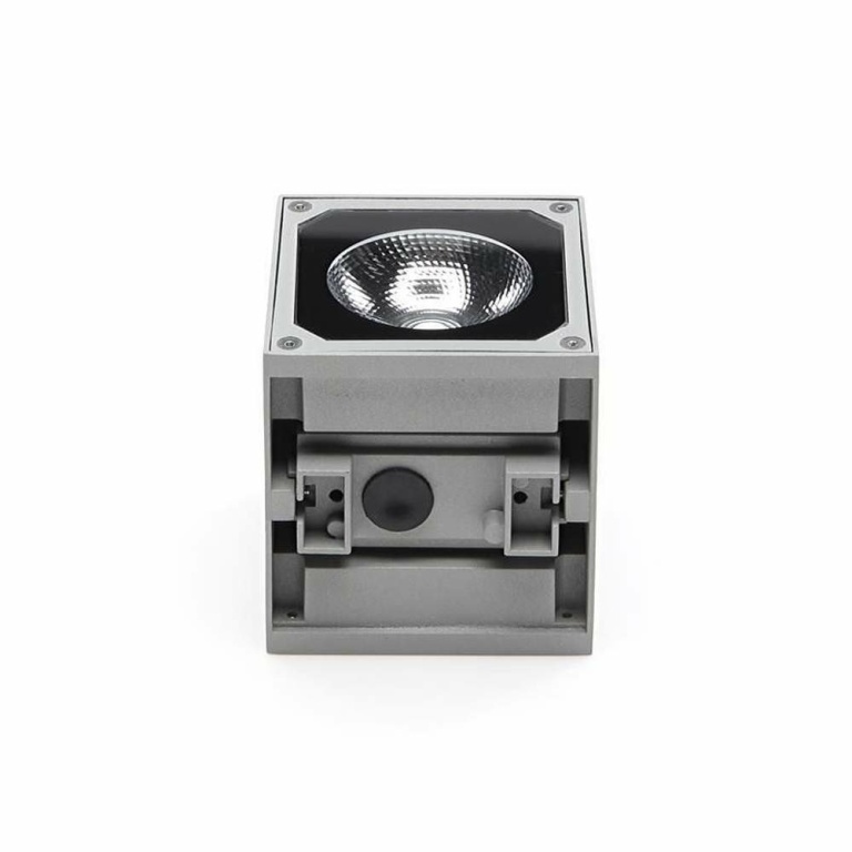 Deko-Light Wandaufbauleuchte, Cubodo II Single, 8,5 W, 3000 K, Silber, 220-240 V/AC, 50 / 60 Hz