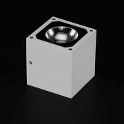 Wandaufbauleuchte, Cubodo II Single, 8,5 W, 3000 K, Weiß, 220-240 V/AC, 50 / 60 Hz