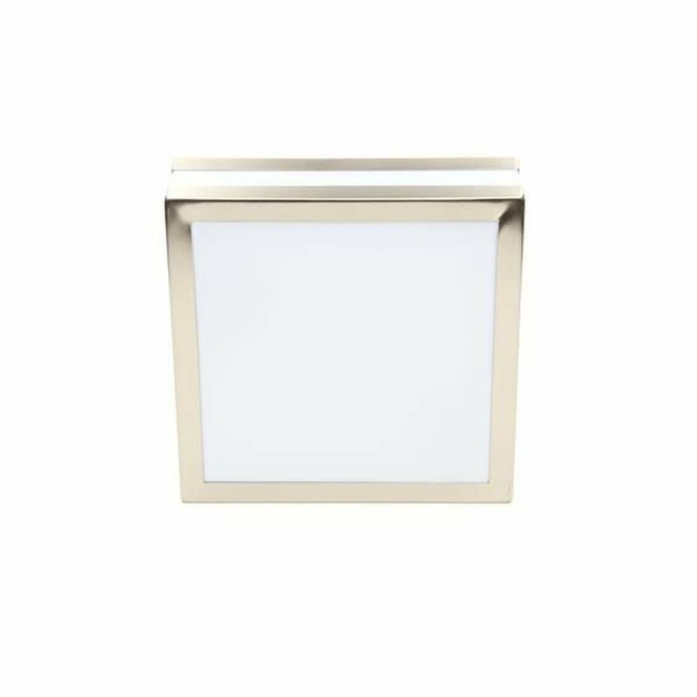 Deko-Light Wandaufbauleuchte, Scuti I Eckig, 2x max. 11 W E27, Silber, 220-240 V/AC, 50 / 60 Hz