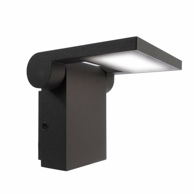 Deko-Light Wandaufbauleuchte, Robi flex, 10,3 W, 3000 K, Grau, 110-240 V/AC, 50 / 60 Hz