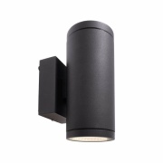 Wandaufbauleuchte, Mobby II Double, 20 W, DIM, 3000 K, Schwarz, 220-240 V/AC, 50 / 60 Hz