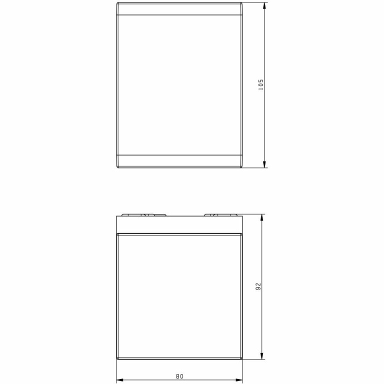 Deko-Light Wandaufbauleuchte, Ancha II, 11,5 W, 3000 K, Grau, 220-240 V/AC, 50 / 60 Hz