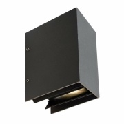 LED Outdoor Wandleuchte Arcturus I Up & Down, 6W, IP54, 3000K, Grau,