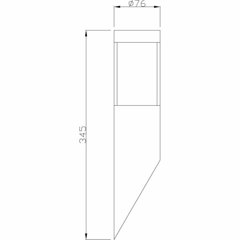 Deko-Light Wandaufbauleuchte, Porrima I, 1x max. 5 W GU10, Silber, 220-240 V/AC, 50 / 60 Hz