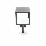 Wandaufbauleuchte, Lacertae Motion, 10 W, 3000 K, Grau, 110-240 V/AC, 50 / 60 Hz