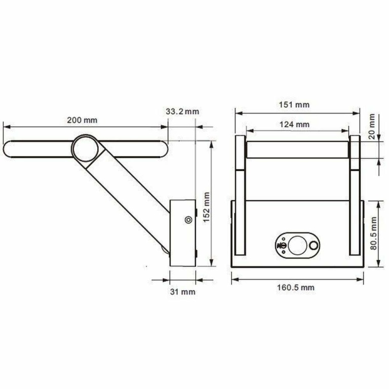 Deko-Light Solaraufbauleuchte, Solar Premium I Motion, 1,6 W, 3200 K, Grau, Spannungskonstant, 3.7 V/DC