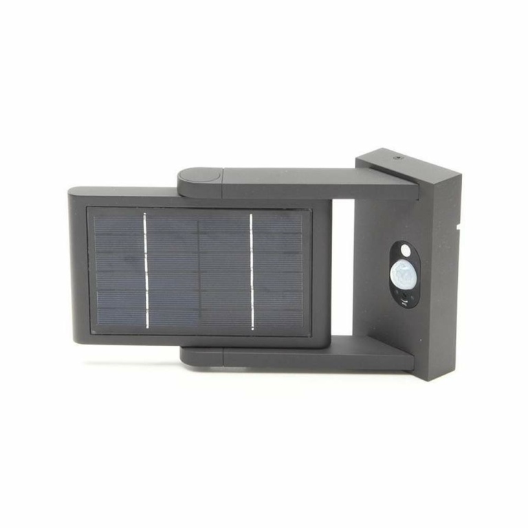 Deko-Light Solaraufbauleuchte, Solar Premium I Motion, 1,6 W, 3200 K, Grau, Spannungskonstant, 3.7 V/DC