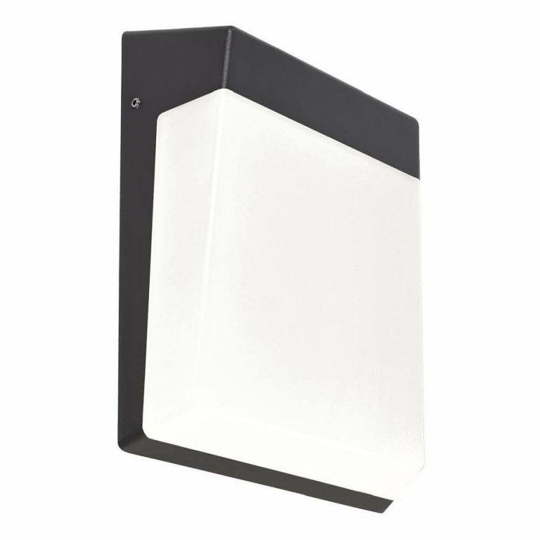 Deko-Light Wandaufbauleuchte, Gianfar, 13 W, 3000 K, Grau, 100-240 V/AC, 50 / 60 Hz