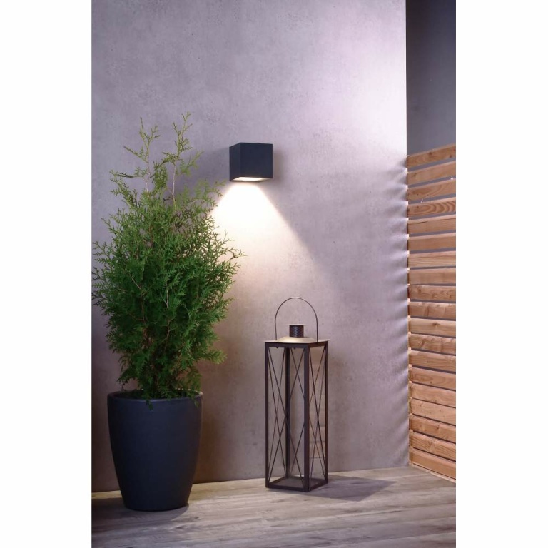 Deko-Light Wandaufbauleuchte, Jabbah, 13 W, DIM, 3000 K, Grau, 220-240 V/AC, 50 / 60 Hz