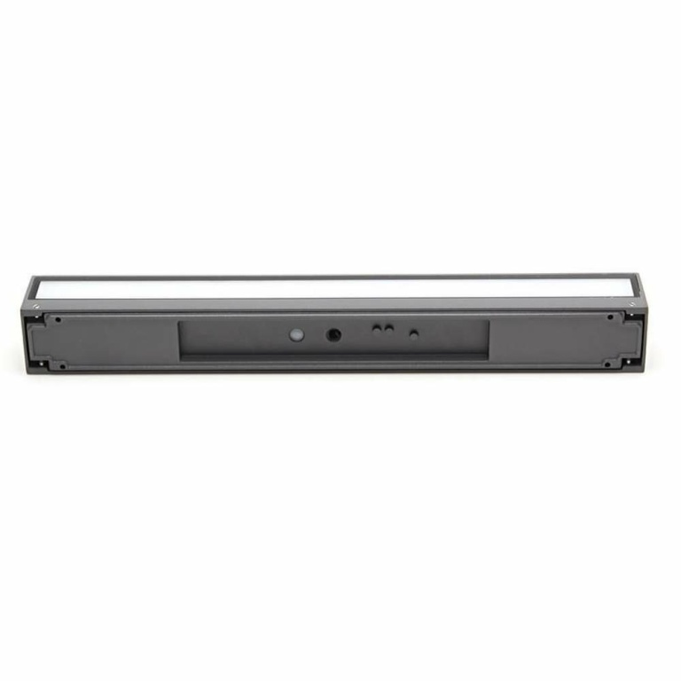 Deko-Light Wandaufbauleuchte, Linear II Double 500 mm, 20 W, 3000 K, Grau, 220-240 V/AC, 50 / 60 Hz