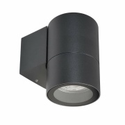 Wandaufbauleuchte, Achernar Down, 1x max. 50 W GU10, Schwarz, 220-240 V/AC, 50 / 60 Hz