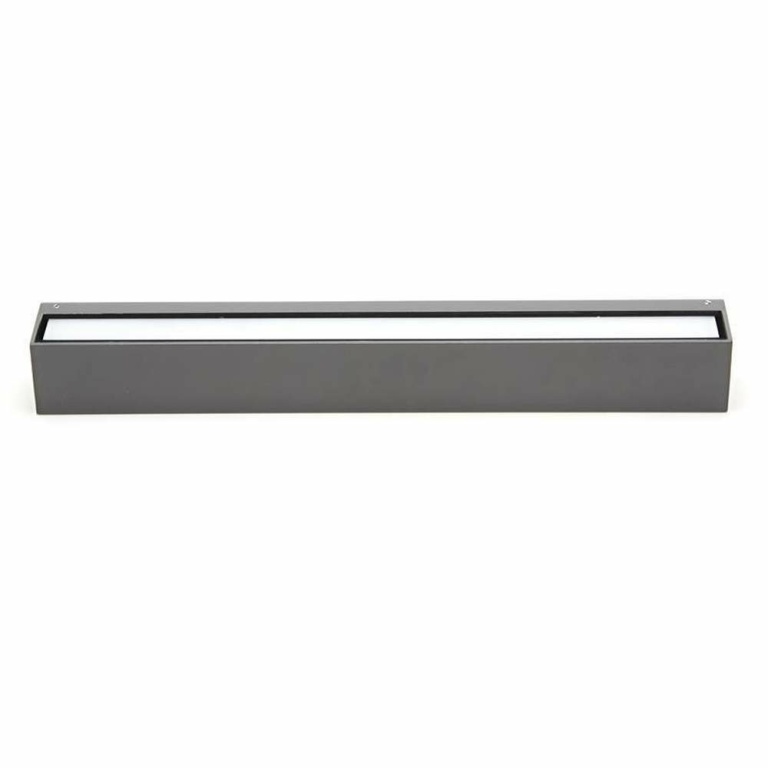 Deko-Light Wandaufbauleuchte, Linear II Double 250 mm, 14 W, 3000 K, Grau, 220-240 V/AC, 50 / 60 Hz