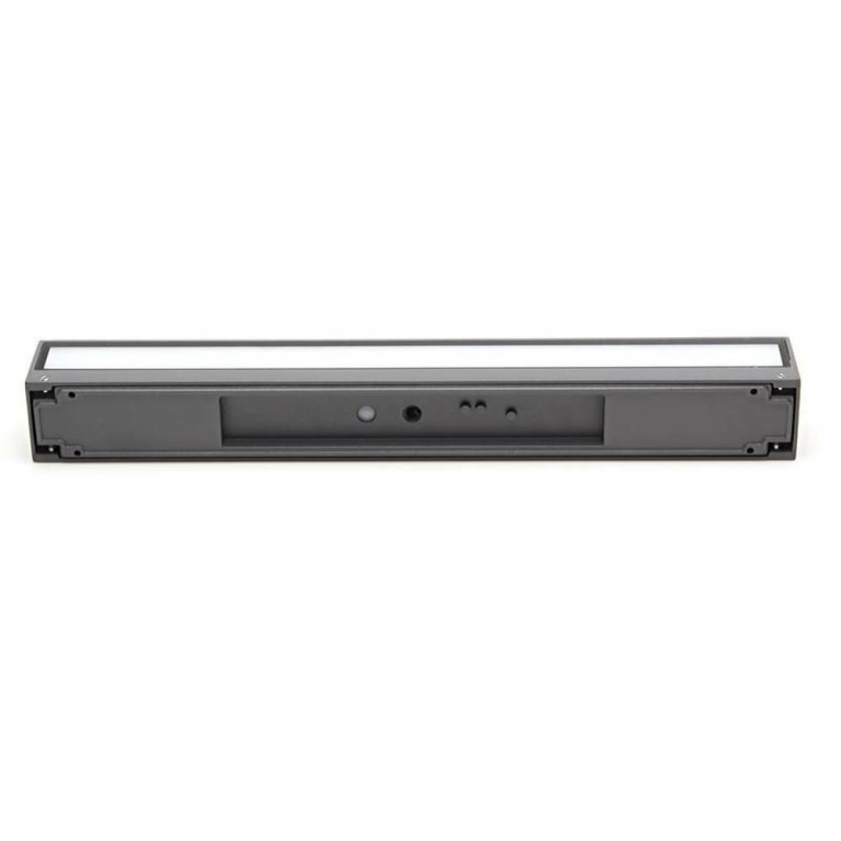 Deko-Light Wandaufbauleuchte, Linear II Double 250 mm, 14 W, 3000 K, Grau, 220-240 V/AC, 50 / 60 Hz