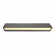 Wandaufbauleuchte, Linear II Double 250 mm, 14 W, 3000 K, Grau, 220-240 V/AC, 50 / 60 Hz