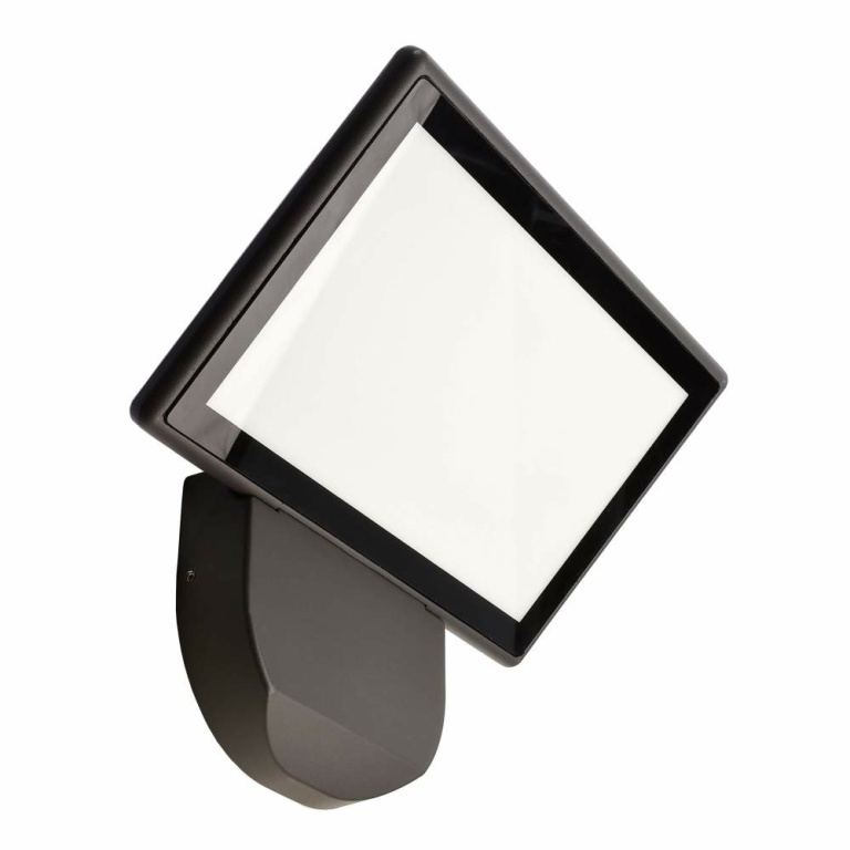 Deko-Light Wandaufbauleuchte, Alkes L, 36 W, 3000 K, Grau, 220-240 V/AC, 50 / 60 Hz