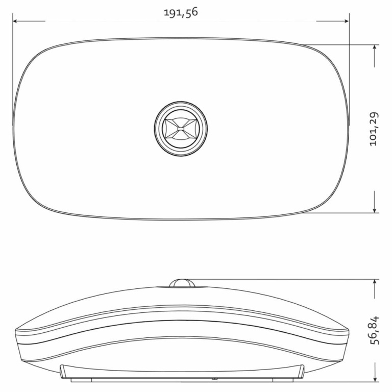 Deko-Light Notaufbauleuchte, Notleuchte Almach für die Beleuchtung von Flächen, 1 W, 4500 K, Weiß, 230 V/AC, 50