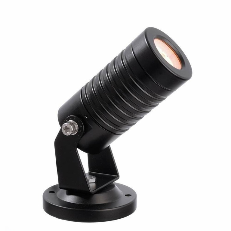 Deko-Light Fluter, Mini I, 3,1 W, 3000 K, Schwarz, Spannungskonstant, 24 V/DC